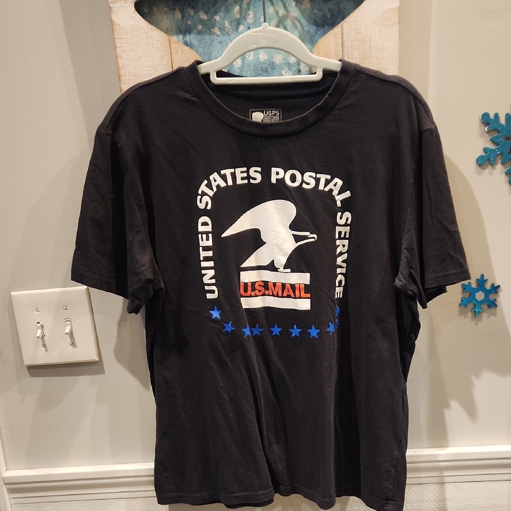 2021 United States Postal Service U.S. Mail Men's T-shirt Sz XL
